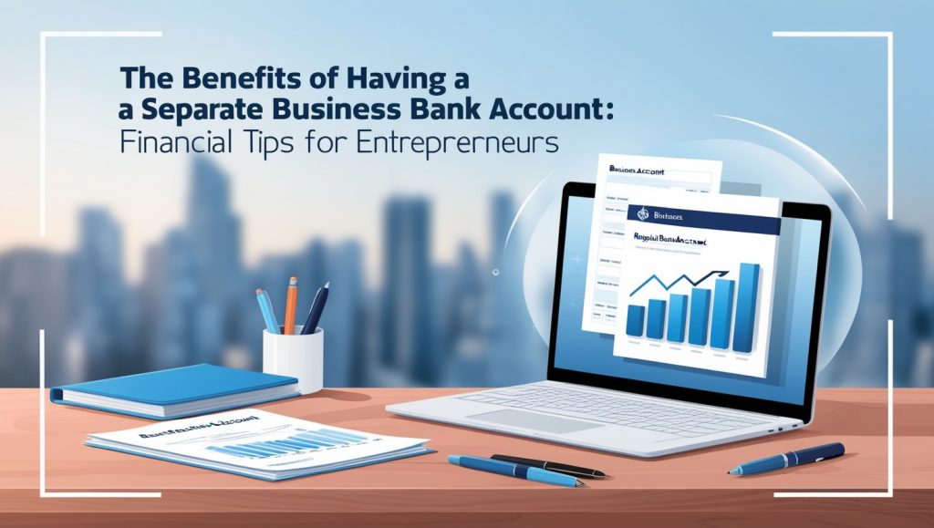 The Benefits of Having a Separate Business Bank Account: Financial Tips for Entrepreneurs The Benefits of Having a Separate Business Bank Account: Financial Tips for Entrepreneurs