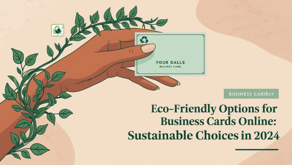 Eco-Friendly Options for Business Cards Online: Sustainable Choices in 2024